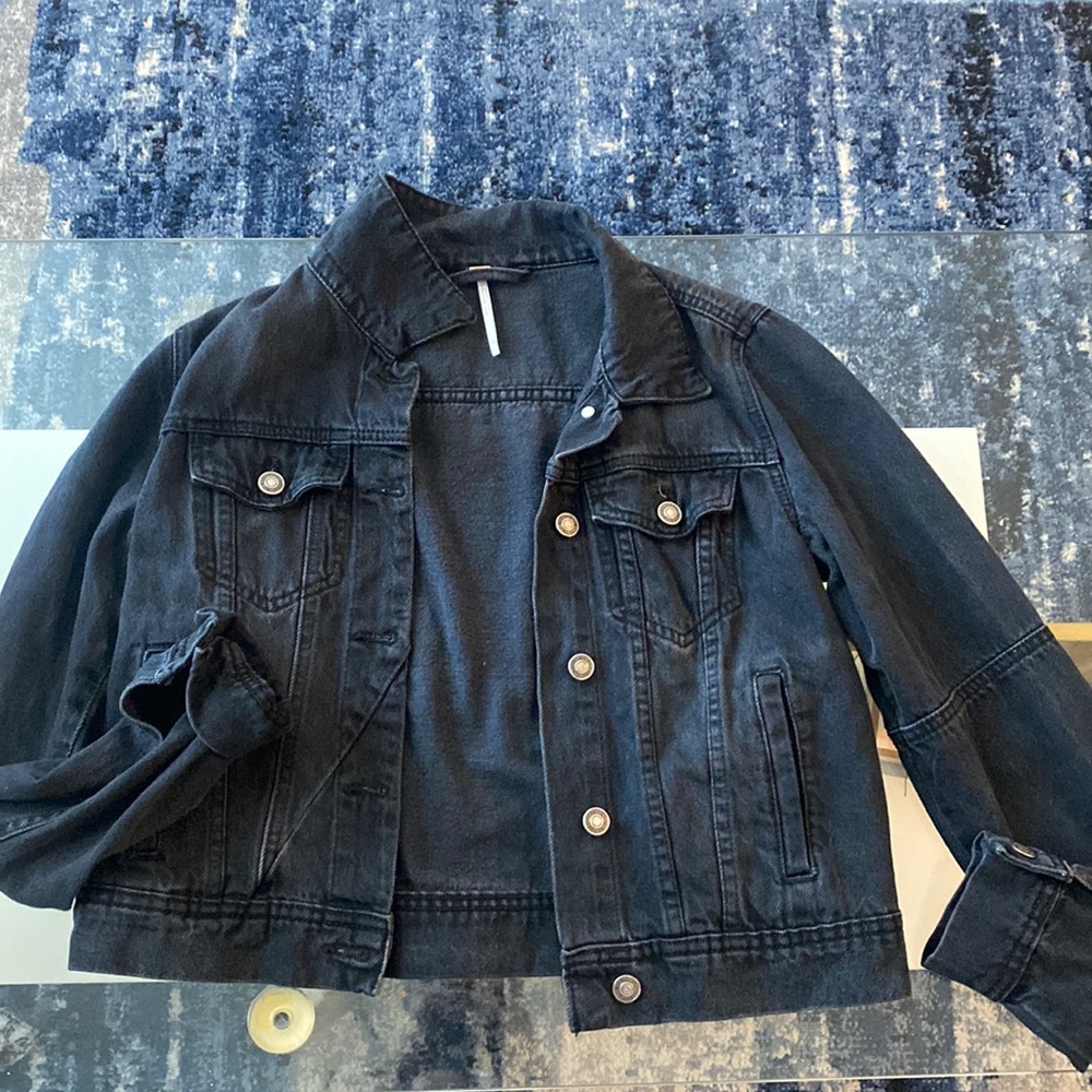 free people denim jacket